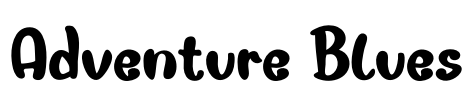 Adventure Blues Font Image