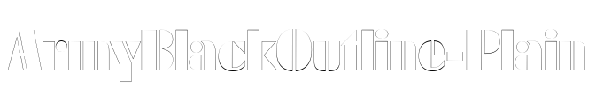 ArmyBlackOutline-Plain