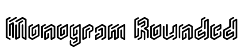 Monogram Rounded