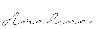 Amalina Font Image