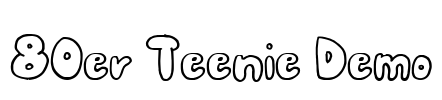 80er Teenie Demo