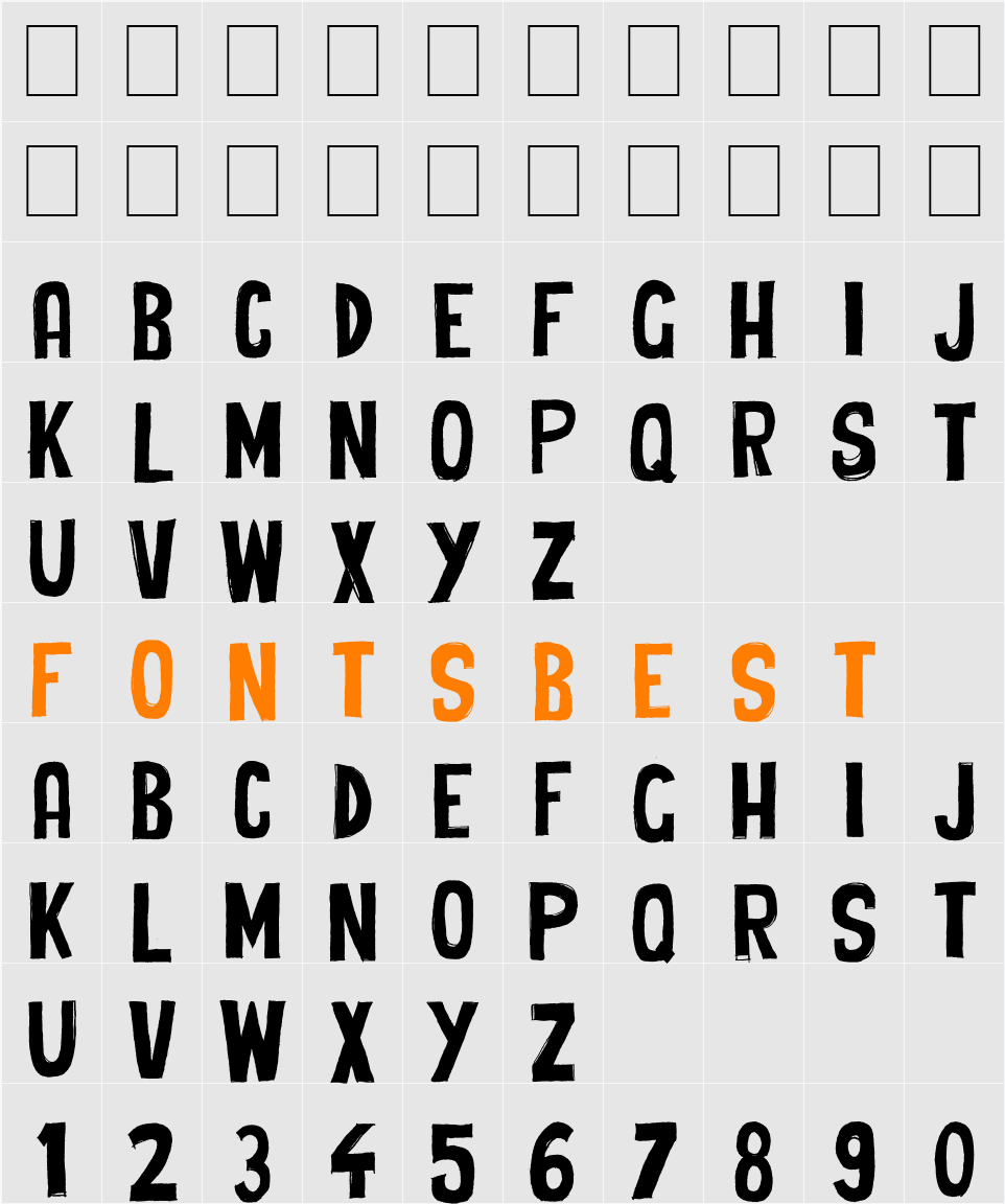 Cheap Potatoes Character Map