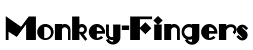 Monkey-Fingers Font Image