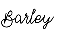 Barley Font Image