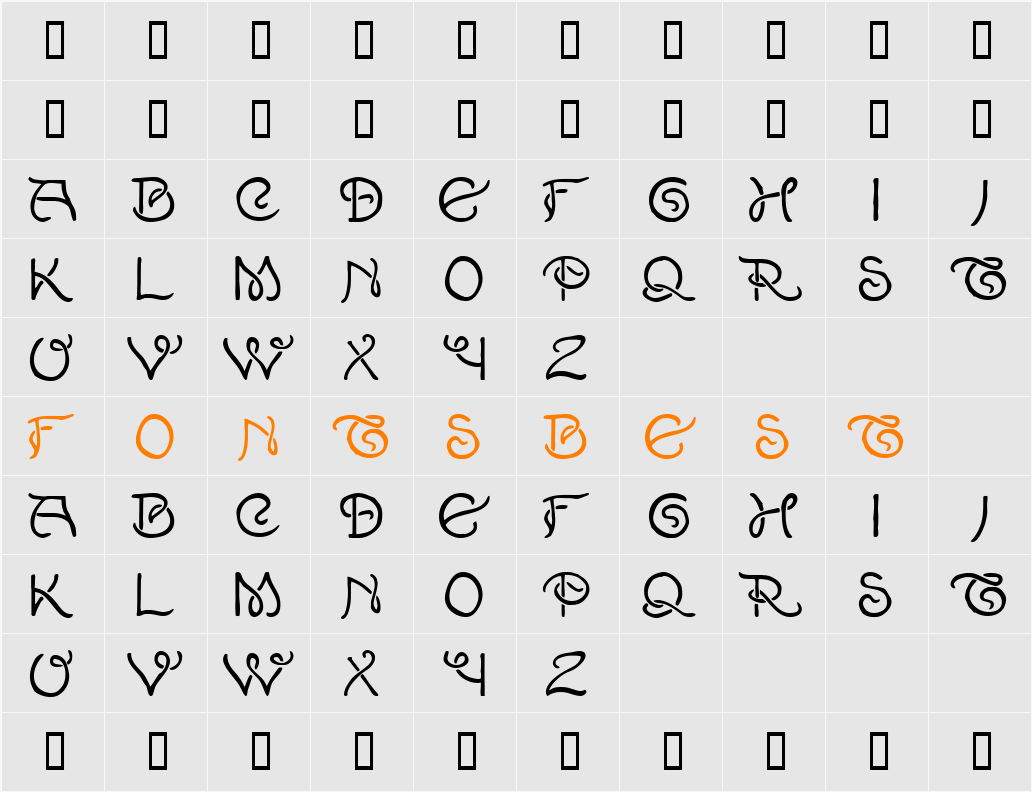 JI-Morpho Character Map