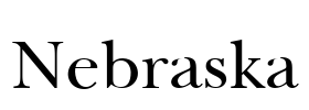 Nebraska Font Image