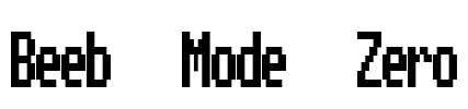 Beeb Mode Zero