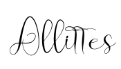Allittes Font Image