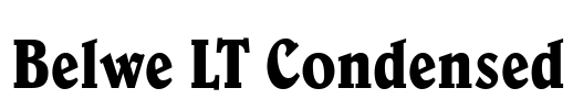 Belwe LT Condensed