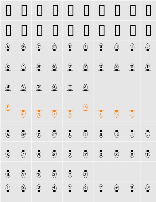 Christmas Lights Indoor Character Map