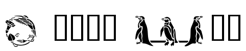Birds Two Font Image