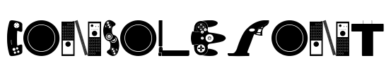 Consolefont Font Image