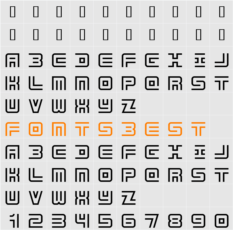 JI-Pastes Character Map