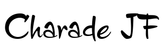 Charade JF Font Image