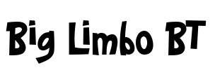 Big Limbo BT Font Image