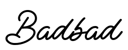 Badbad Font Image