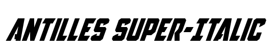 Antilles Super-Italic