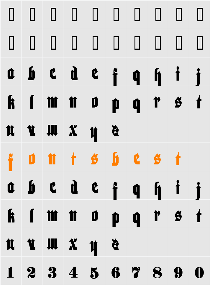 Nathaniel Character Map