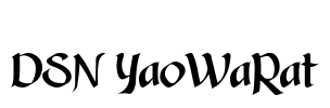 DSN YaoWaRat Font Image