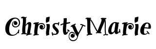 ChristyMarie Font Image