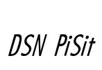 DSN PiSit Font Image