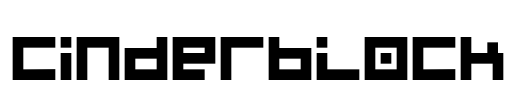 Cinderblock Font Image