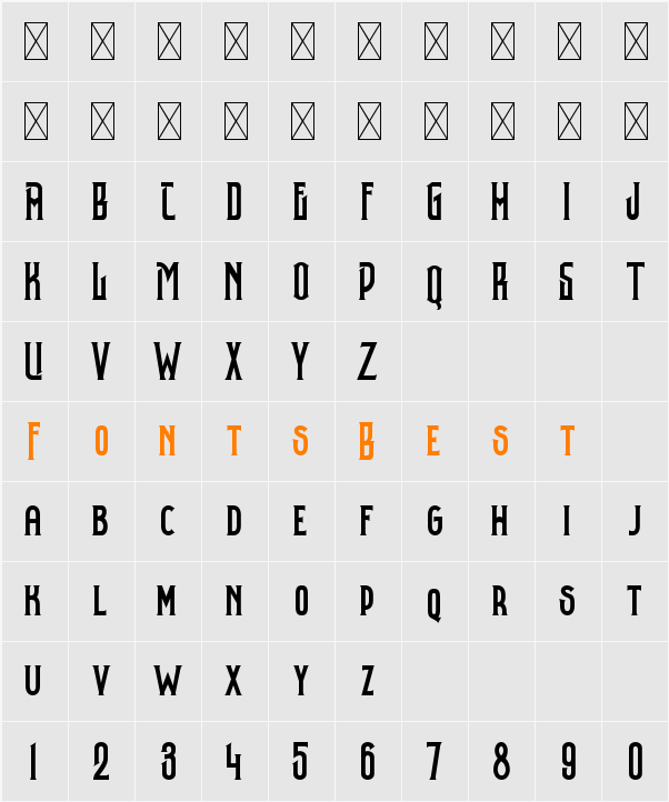 Astaroth Character Map