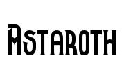 Astaroth Font Image