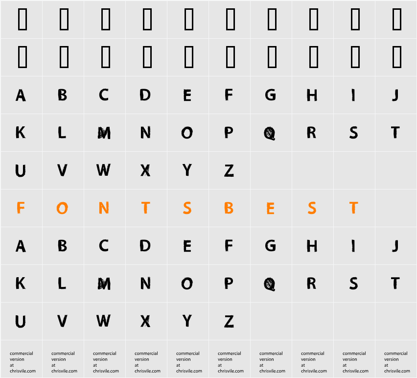 Necro Monger Character Map