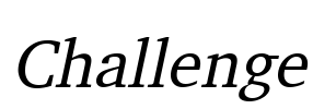 Challenge