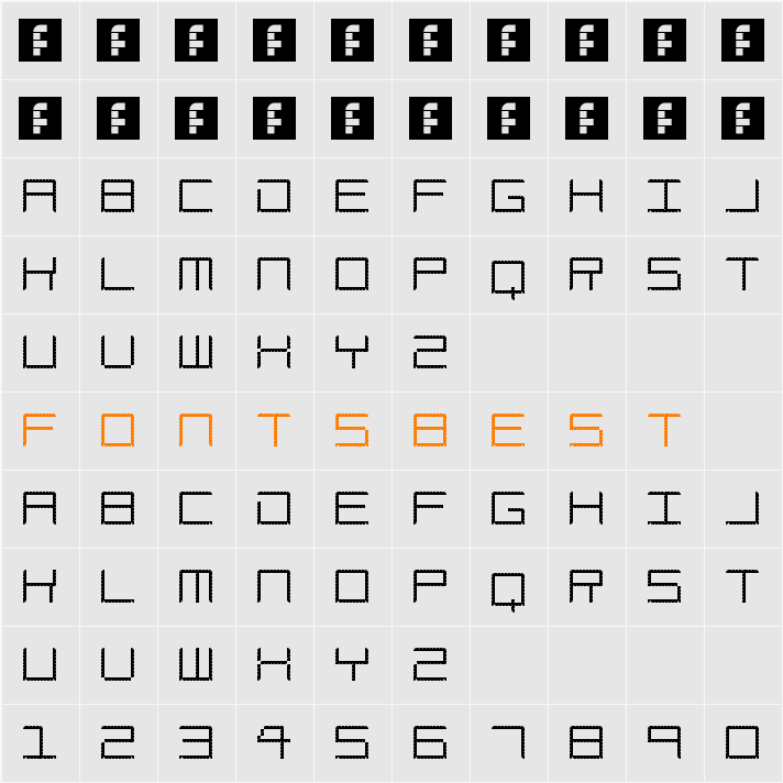 Amaya Technical Curve Character Map