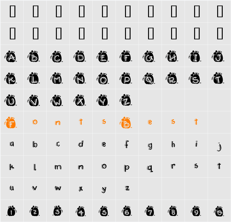 DJ Punkin Character Map