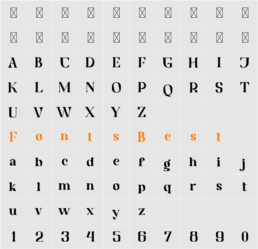 Brigitka Character Map