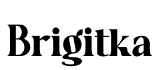 Brigitka Font Image