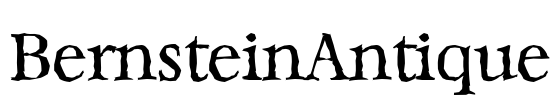 BernsteinAntique Font Image