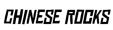 Chinese Rocks