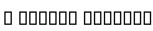 B Tawfig Outline Font Image