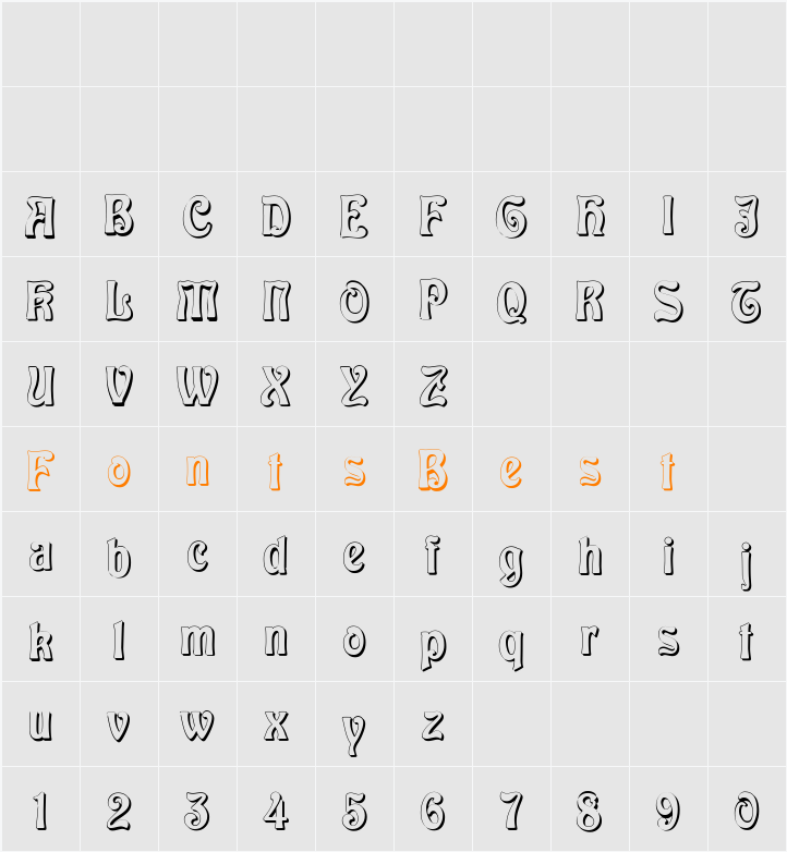 Baldur Shadow Character Map