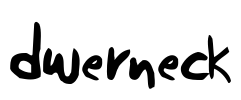 dwerneck Font Image