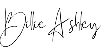 Billie Ashley Font Image