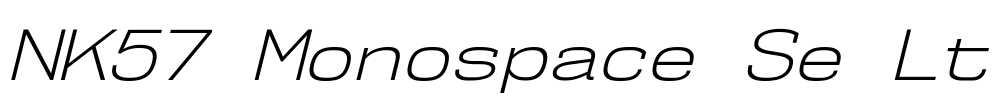 NK57 Monospace Se Lt