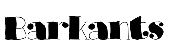 Barkants Font Image
