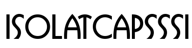 IsolatCapsSSi