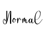 Normal Font Image