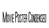Movie Poster Condensed