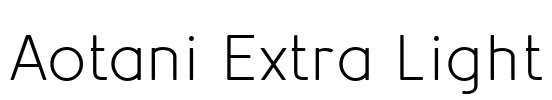 Aotani Extra Light