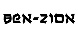 Ben-Zion Font Image