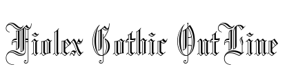 Fiolex Gothic OutLine