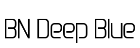 BN Deep Blue Font Image