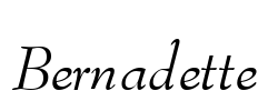 Bernadette Font Image